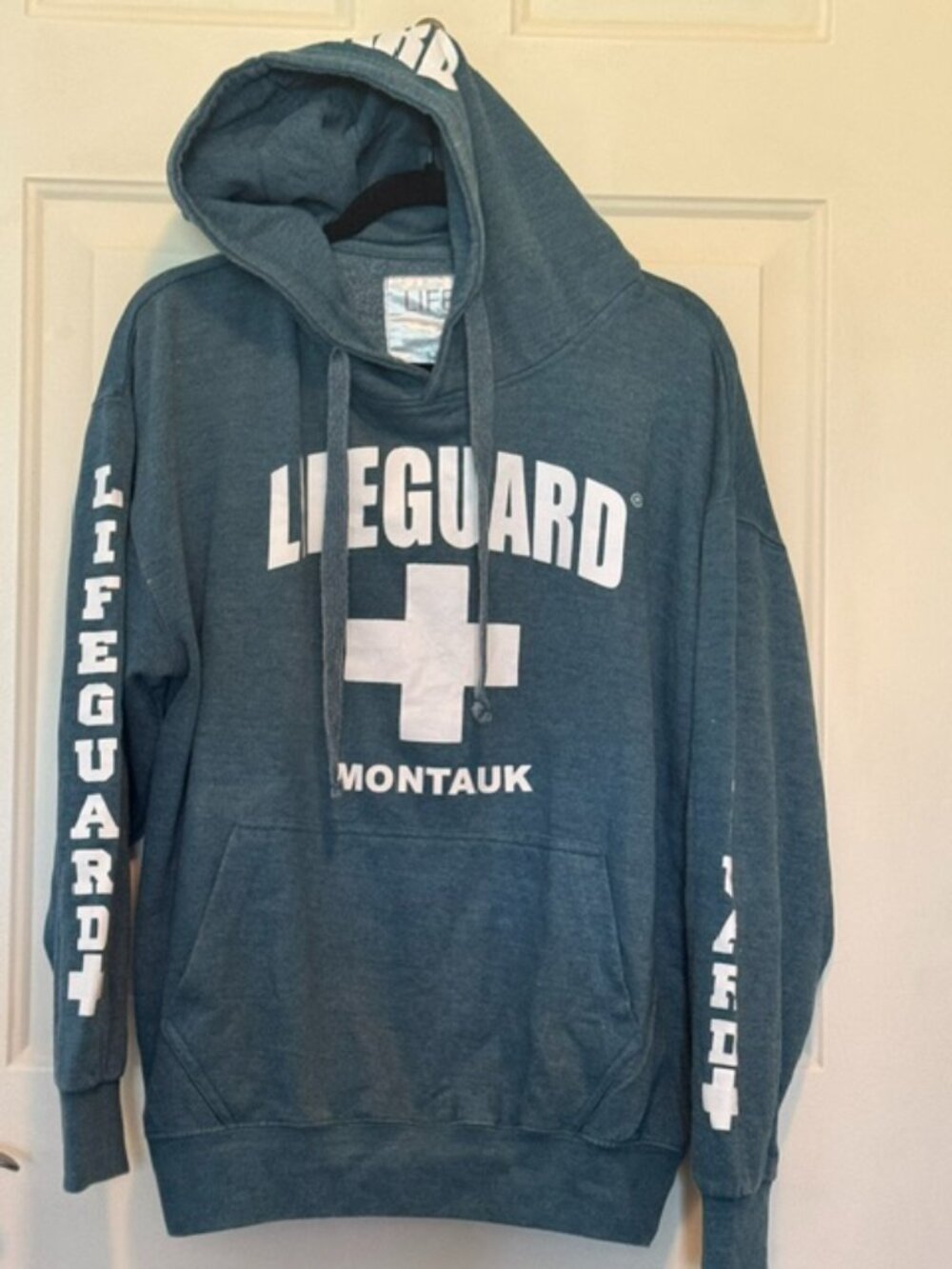 Lifeguard Popsurf Montauk Hoodie Sweatshirt sz L